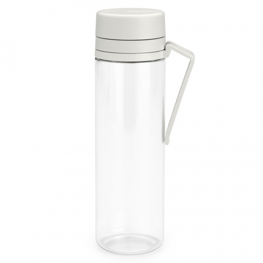 Brabantia 202421 - butelka na wodę make take z sitkiem - 0,5l - light grey