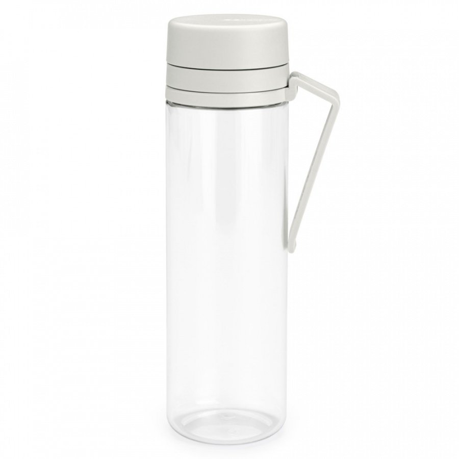 Brabantia 202421 - butelka na wodę make take z sitkiem - 0,5l - light grey