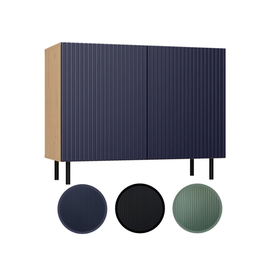 Komoda KAMA 2D SLIM ARISAN GRANAT