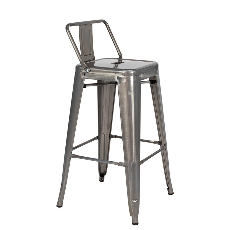 Krzesło barowe tower back 66 (paris) metal