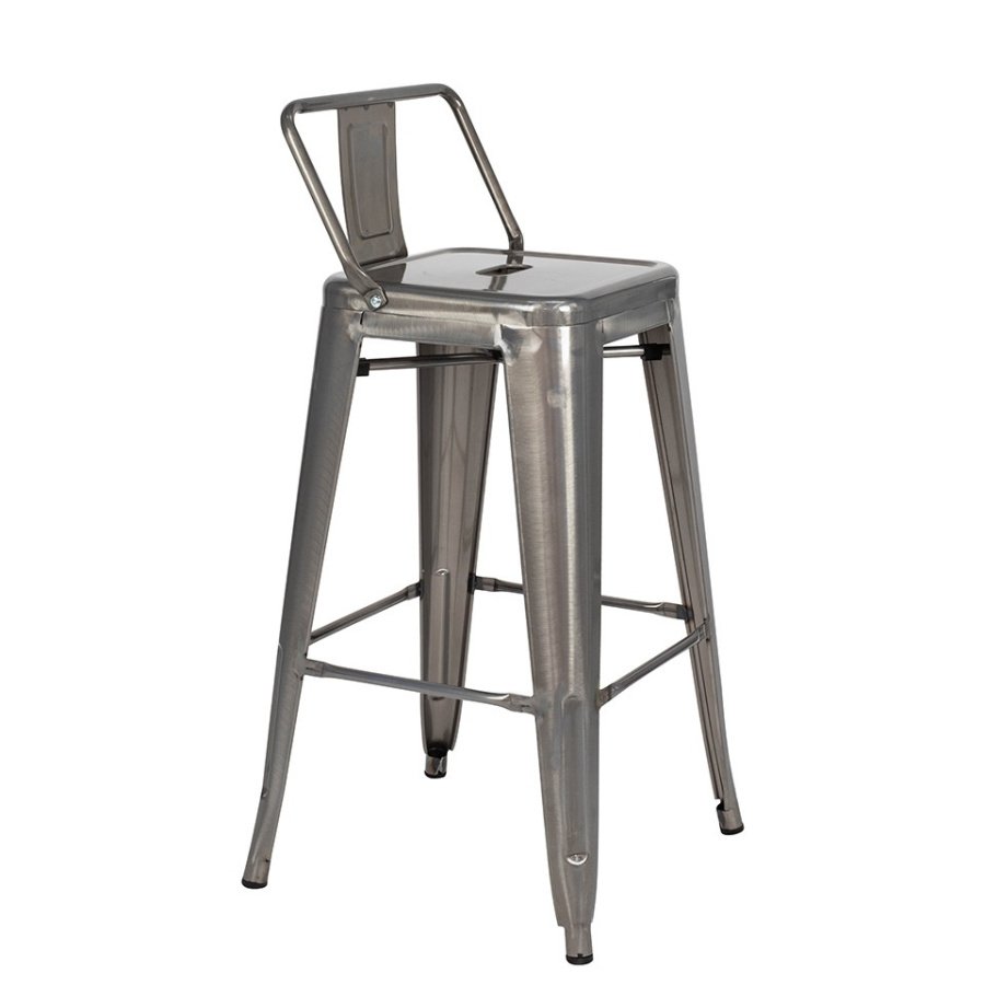 Krzesło barowe tower back 66 (paris) metal