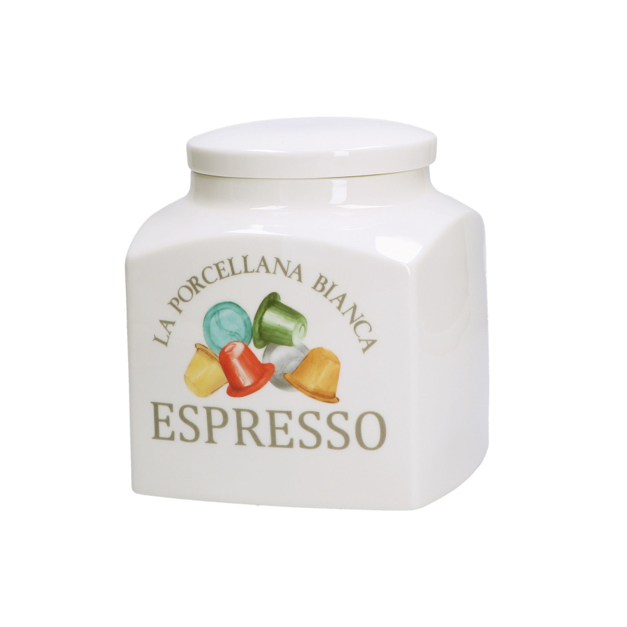 Pojemnik na kapsułki do espresso conserva - biały, 1.8 ltr