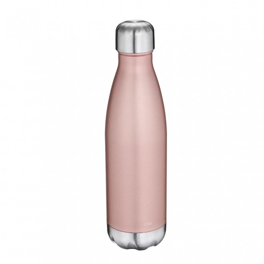 Butelka termiczna 500 ml stal nierdzewna, różowe złoto