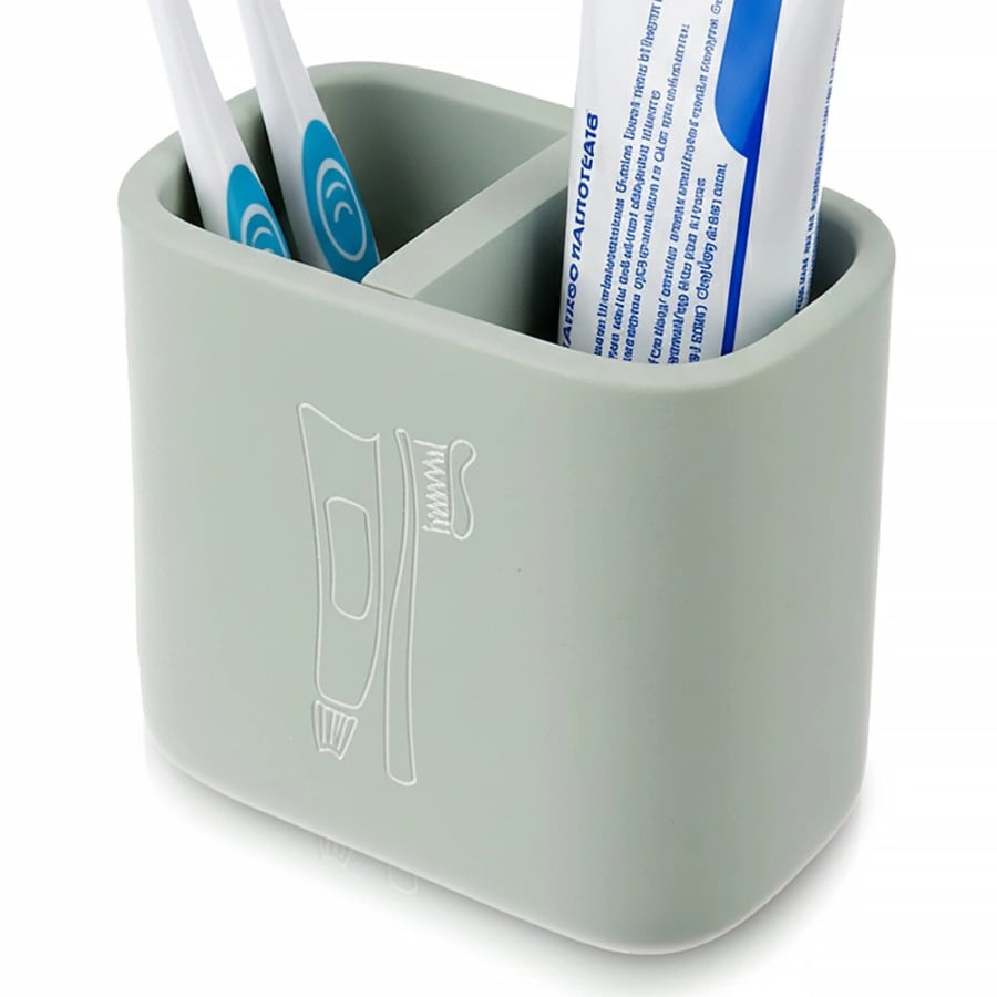 Kubek łazienkowy dzielony zielony GREENISH