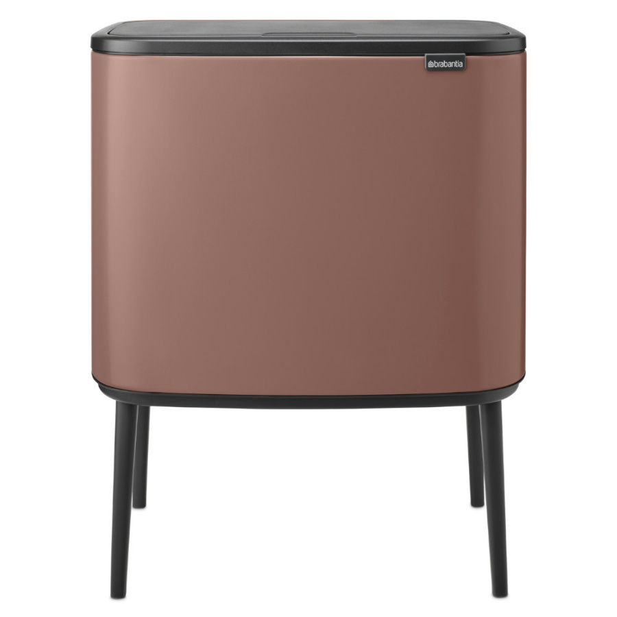 Brabantia 234064 - bo touch bin - kosz 11+23 l - 2 komory - satin taupe