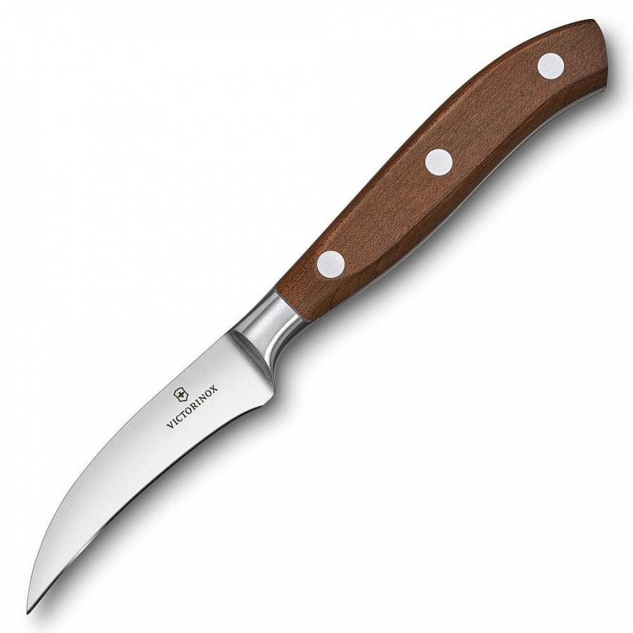 Victorinox - grand maitre wood - nóż do obierania kuty 8 cm - klonowa rękojeść