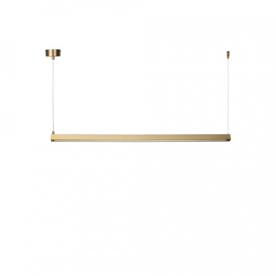 Lampa wisząca beam-80 led złota 80 cm