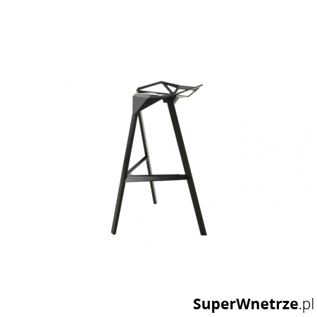 Krzesło barowe Split King Home 85cm czarne
