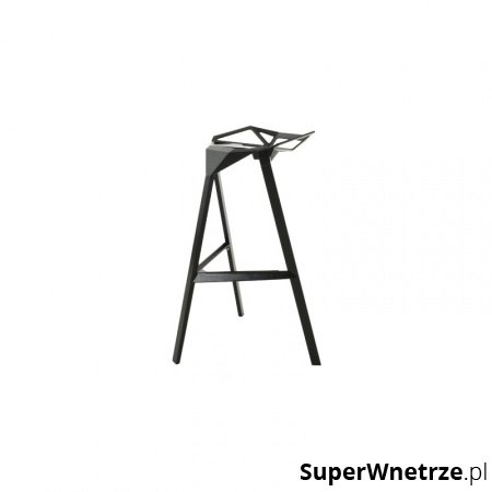 Krzesło barowe Split King Home 85cm czarne