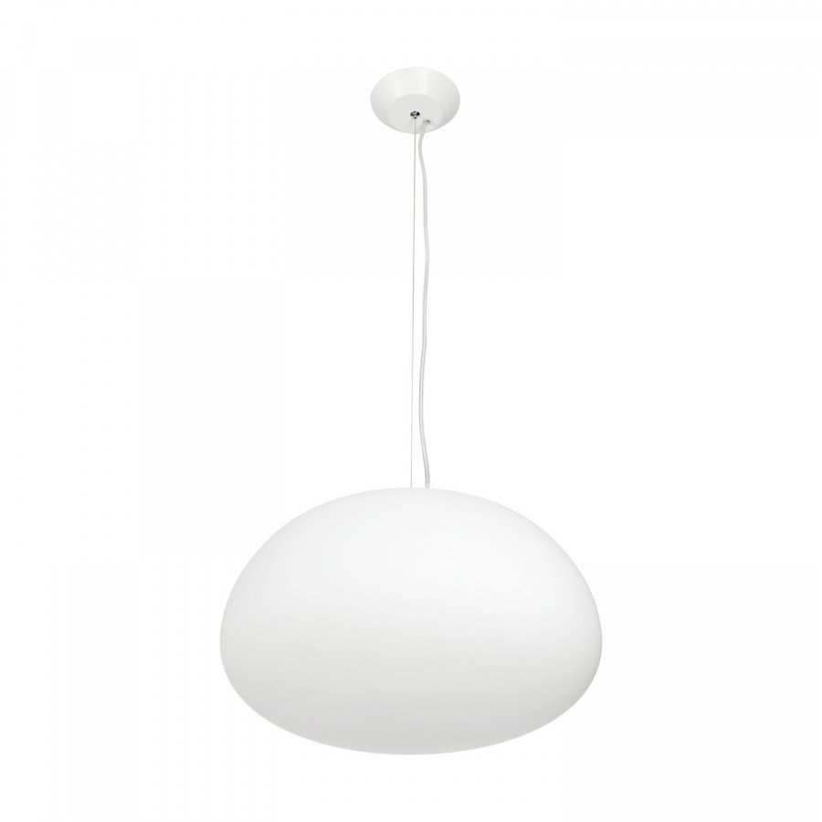 Lampa wisząca lucidum flat biała 40 cm