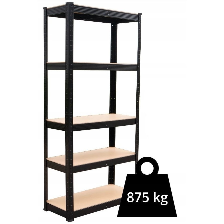 Regał Magazynowe P9040 CZARNY