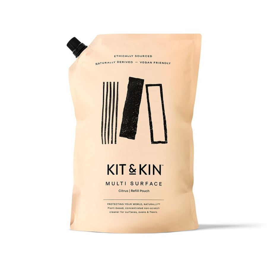 Kit & Kin, Naturalny Płyn do czyszczenia wszystkich powierzchni - REFILL, 1L