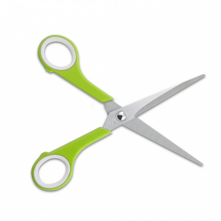 Nożyczki uniwersalne zielone 17 cm 5007 6,5"