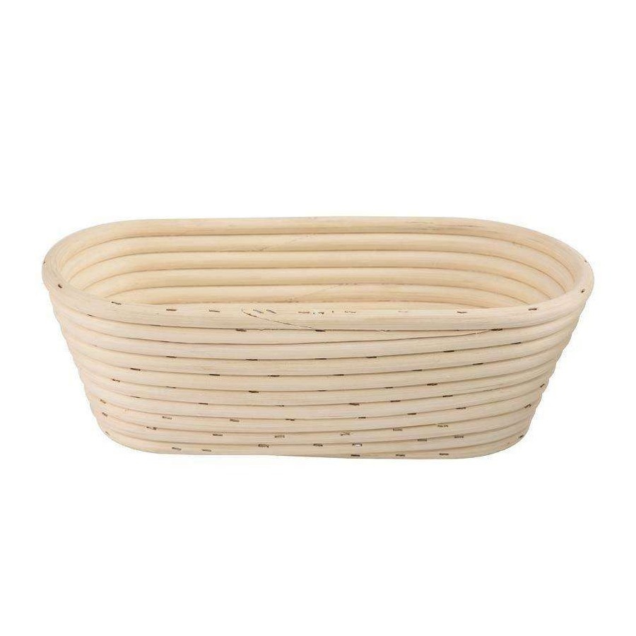 Koszyk rattanowy do wyrastania, garowania chleba, ciasta, na chleb, 1,5kg, 32x15x9 cm