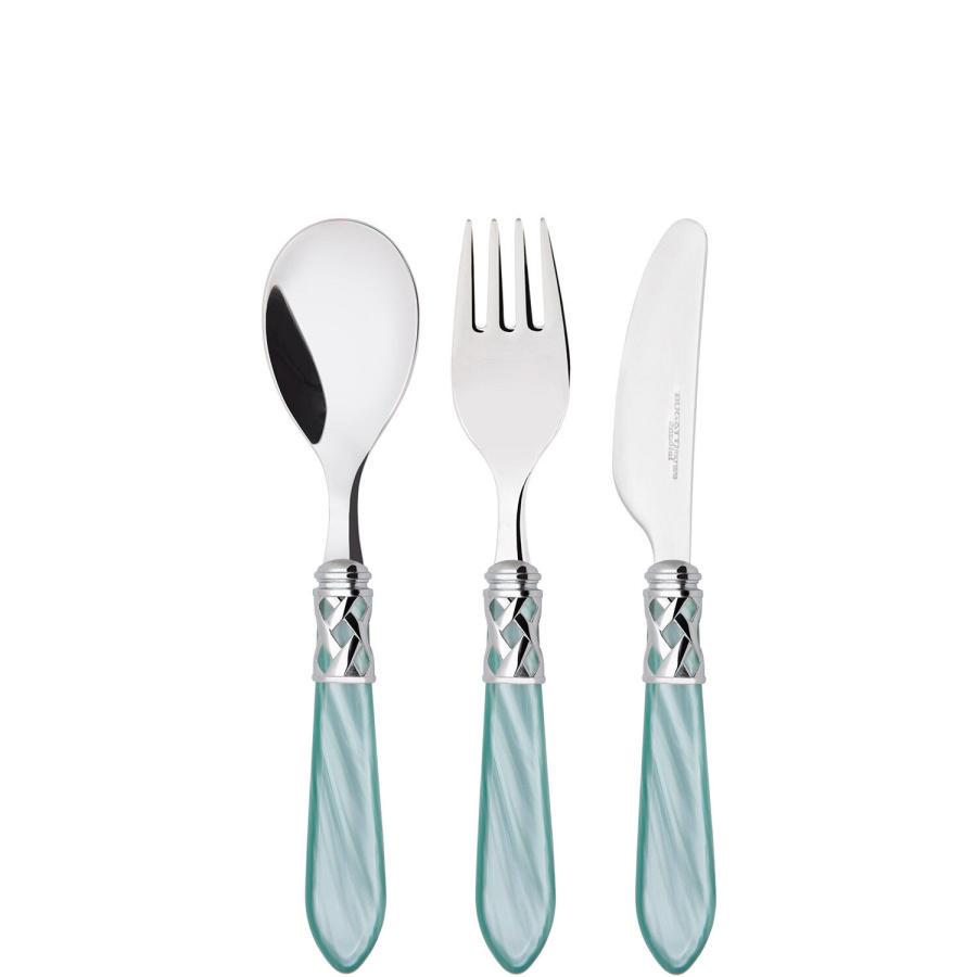 Aladdin - zestaw sztućców dla dziecka - morski