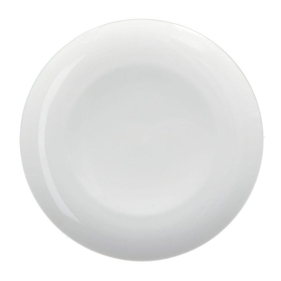 Zestaw 2 pater okrągłych essenziale - biały, 30 cm