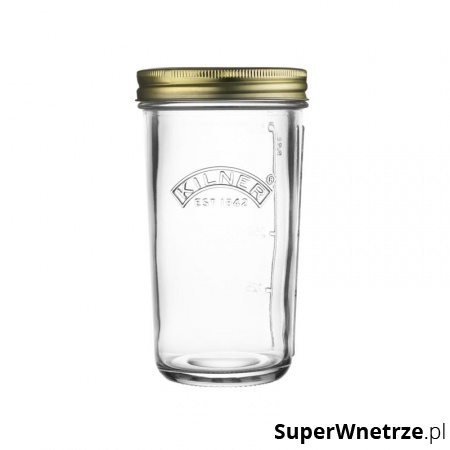 Słoik z szerokim wlewem 0,5l Kilner przezroczysty