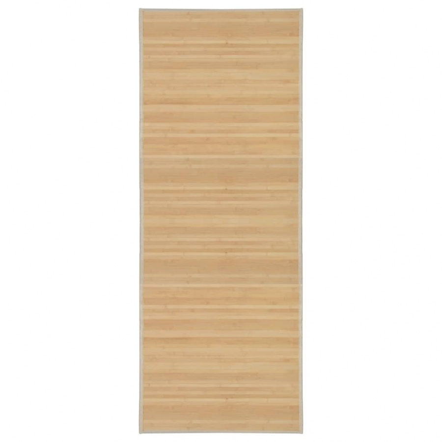 Mata bambusowa na podłogę, 80 x 200 cm, naturalna