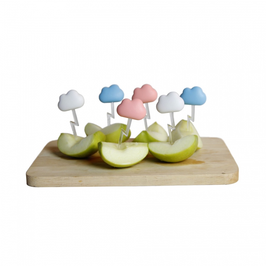 Wykałaczki do serwowania cloud party ql10255-bu-pk