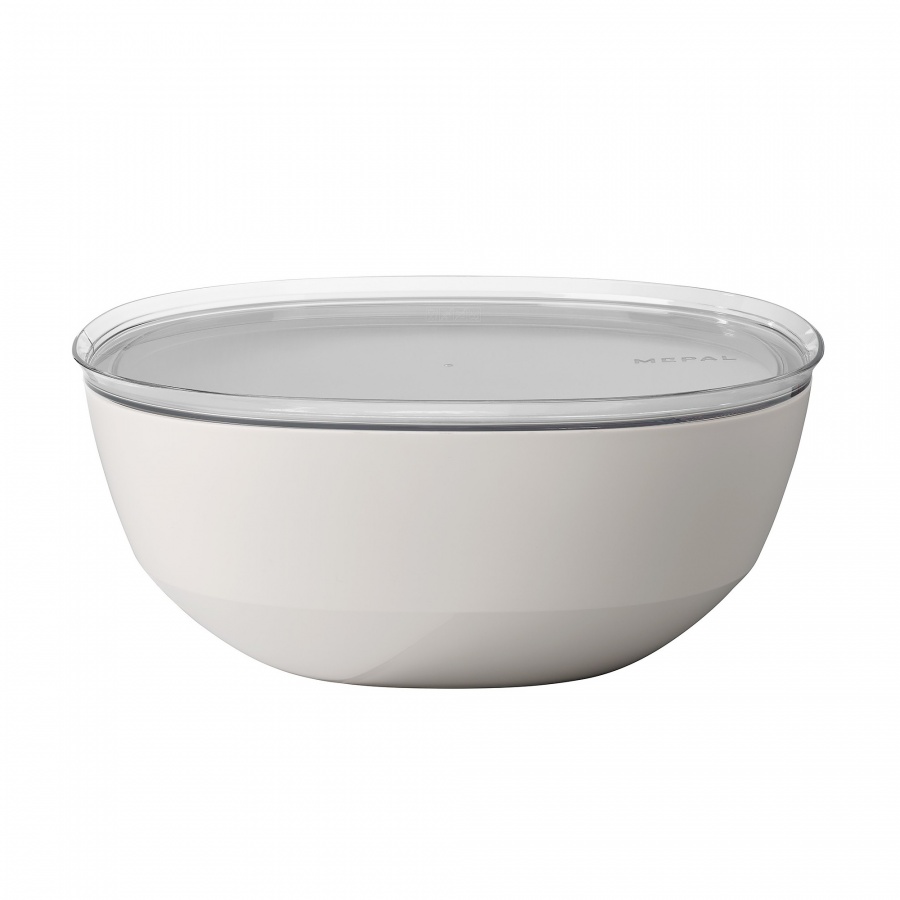 Miska z pokrywką silueta 5000 ml nordic white 105939032500