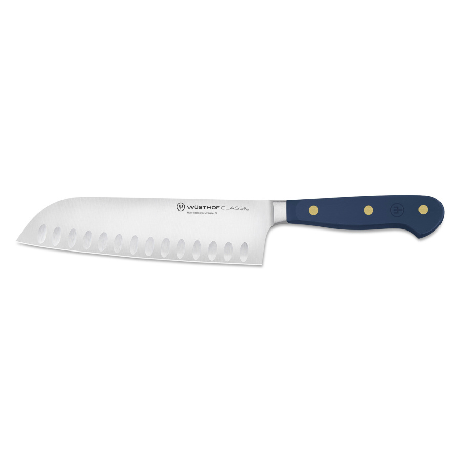 Classic colour nóż santoku 17/30,3 cm niebieski