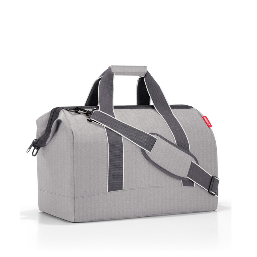 Torba allrounder l, herringbone grey