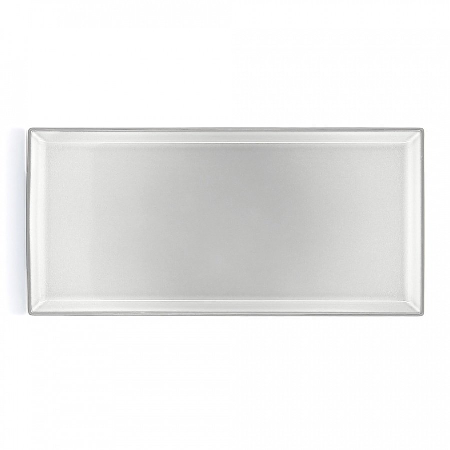 EQUINOXE Talerz prostokatny 32,5x15 cm, szary