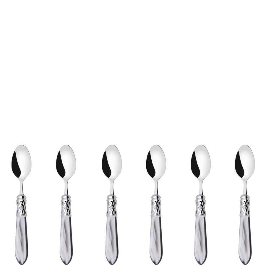 Aladdin grey komplet łyżeczek do kawy