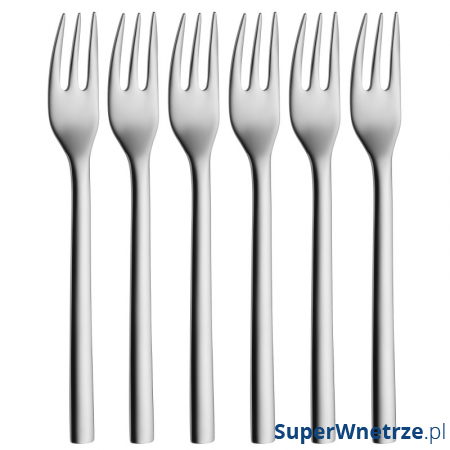 Zestaw 6 cz. widelczyków do ciasta WMF Nuova