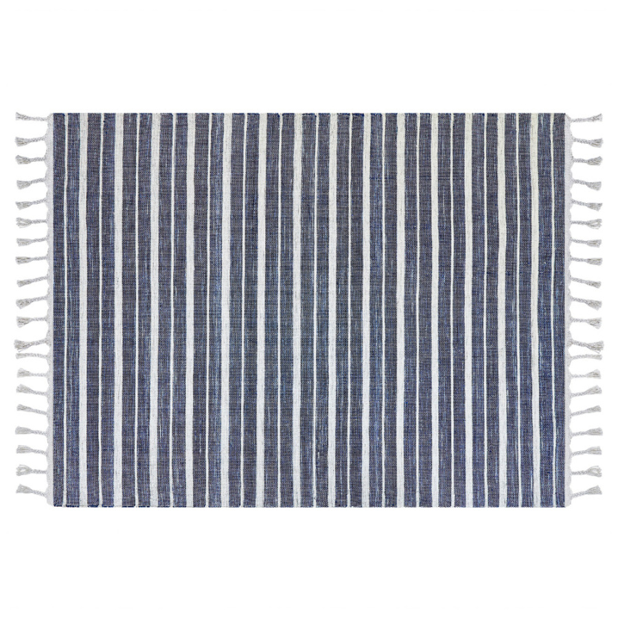 Dywan 160 x 230 cm niebieski bademli