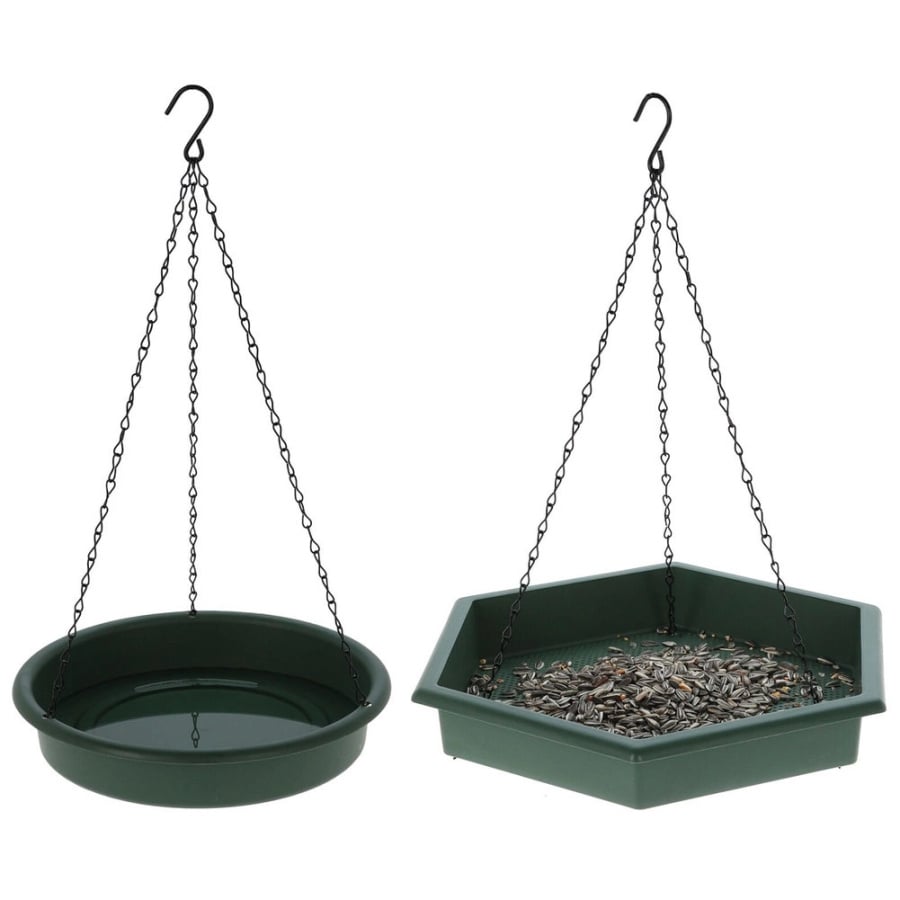 Karmnik dla ptaków z poidłem 2 szt.