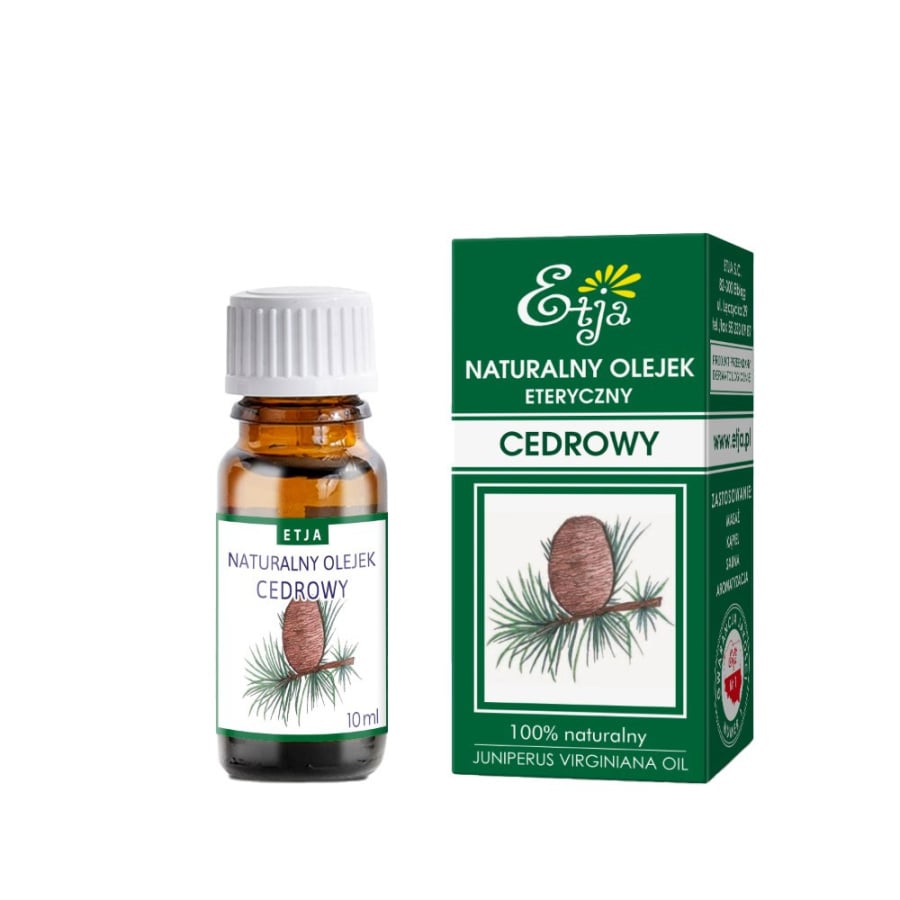 Etja, Olejek Eteryczny Cedrowy, 10ml