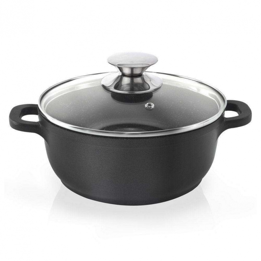 Garnek granitowy, indukcja, GRANDE, ORION, 2,3 l, 20 cm