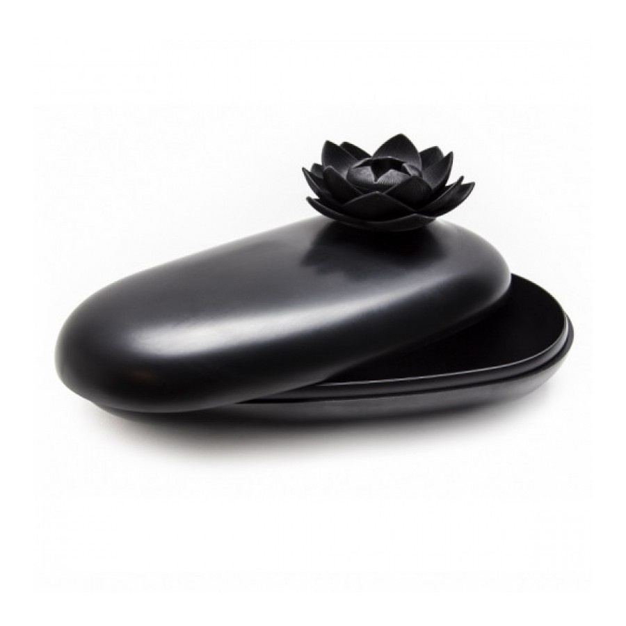 Pojemnik lotus czarny 10167-bk-bk