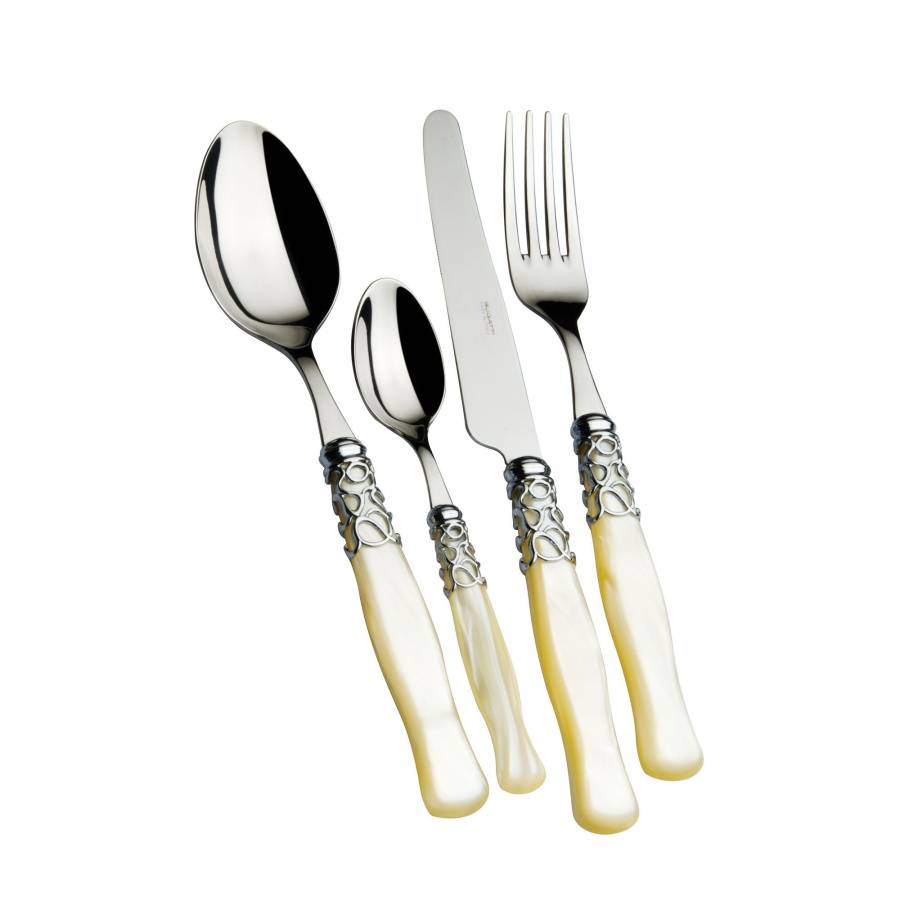 Selene ivory - zestaw obiadowy 24 cz. w opakowaniu