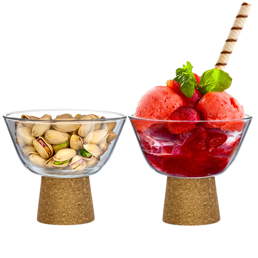 Komplet 2 miseczek na przekąski 380 ml vilagio 1128