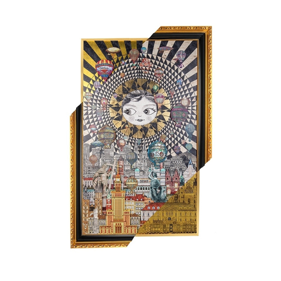 Obraz warsaw girl 110x174 cm