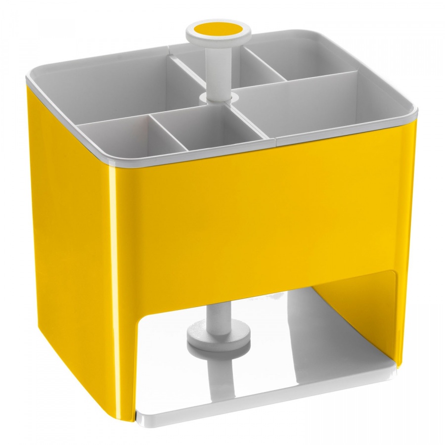 Organizer stołowy żółty