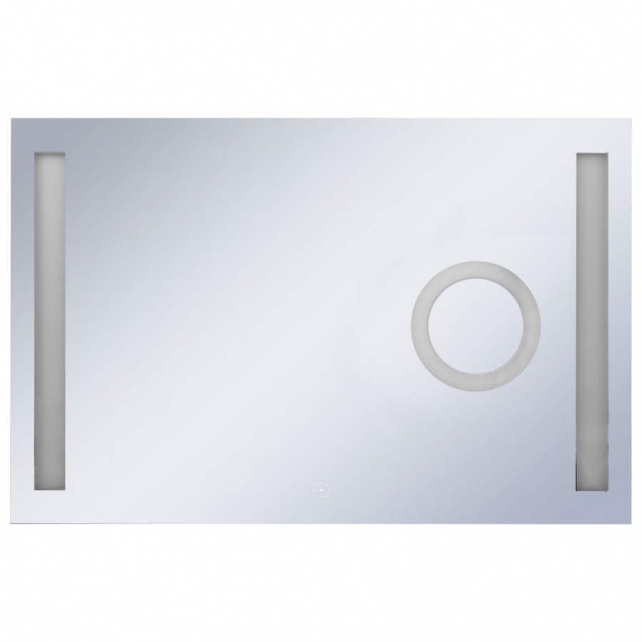 Lustro łazienkowe z LED i czujnikiem dotykowym, 100x60 cm