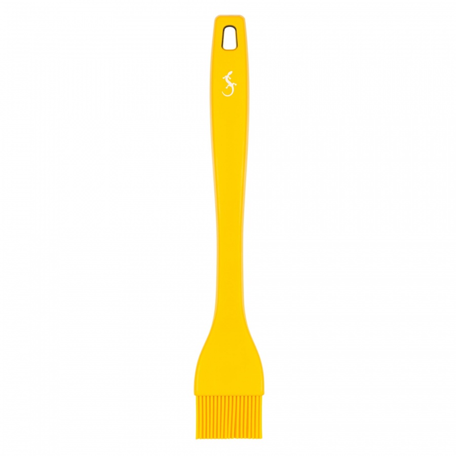 Pędzel do marynaty, silikon, 25,5 cm, żółty