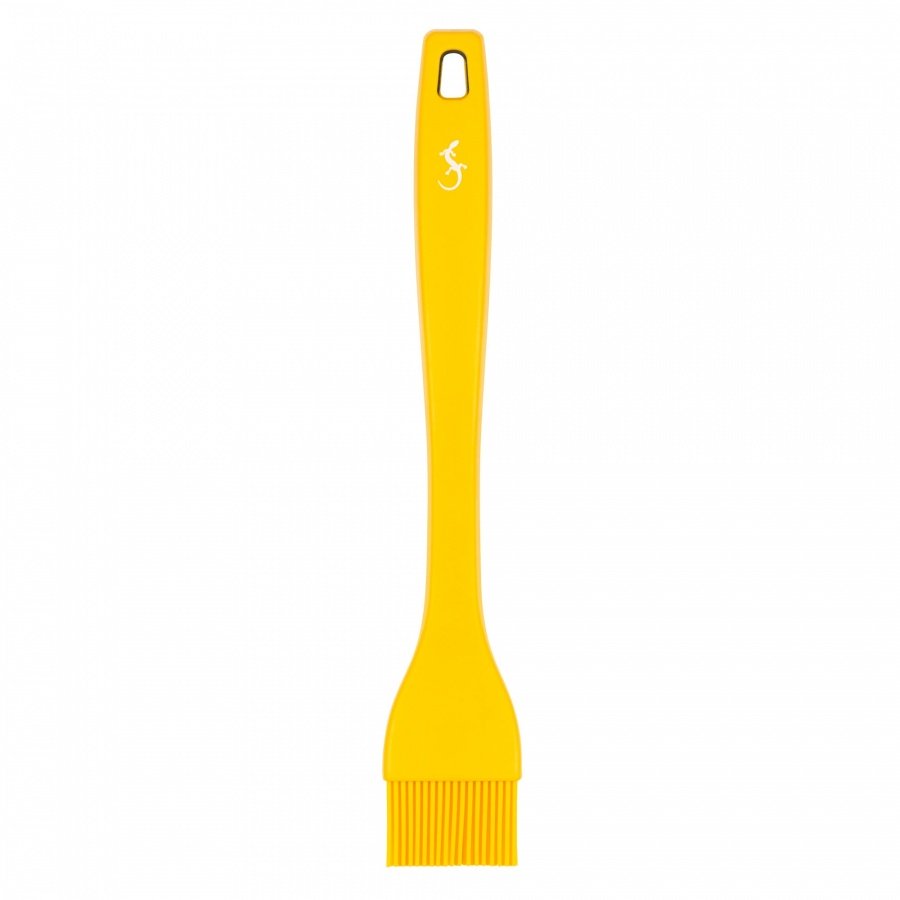 Pędzel do marynaty, silikon, 25,5 cm, żółty