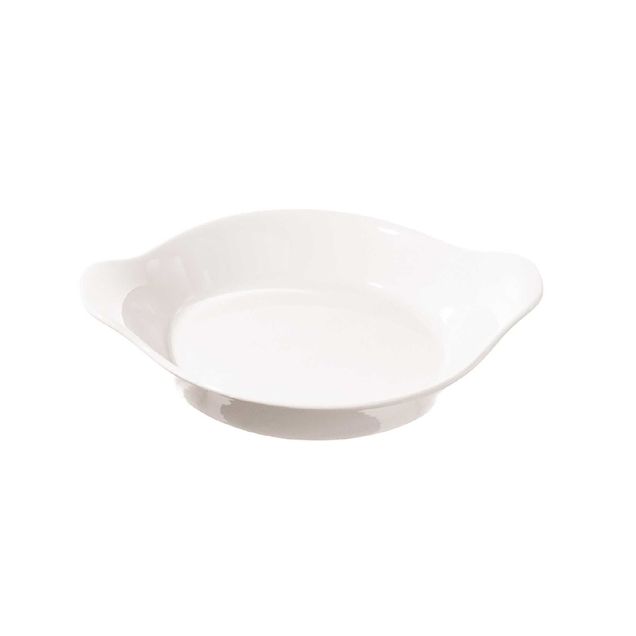 Naczynie do zapiekania au gratin arezzo - biały, 24 cm