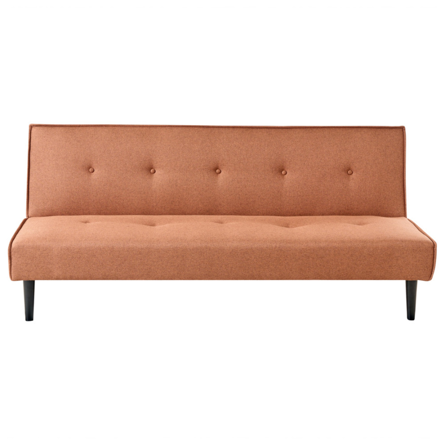 Sofa rozkładana visby złoty brąz