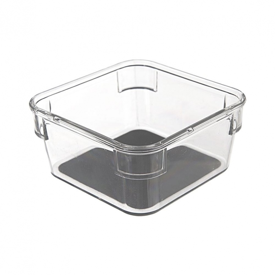 Pojemnik do przechowywania grey 9x9x4,5 cm