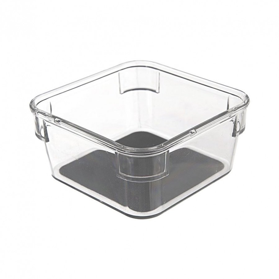 Pojemnik do przechowywania grey 9x9x4,5 cm