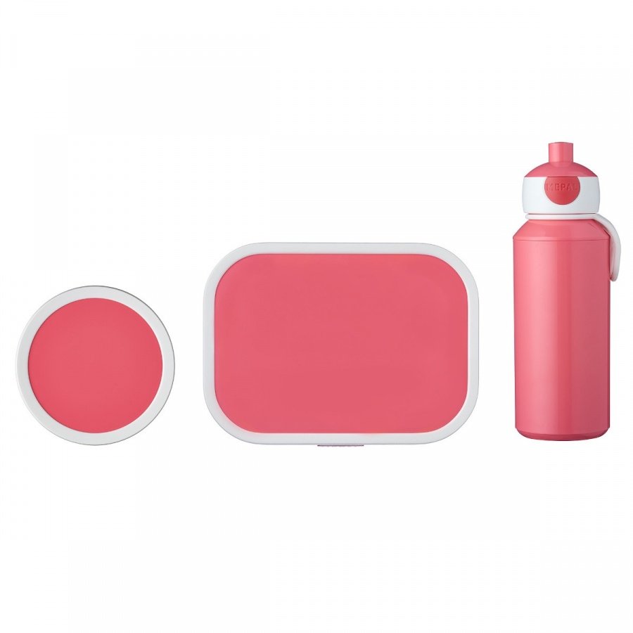 Lunch set campus 3 el. różowy 107410878200