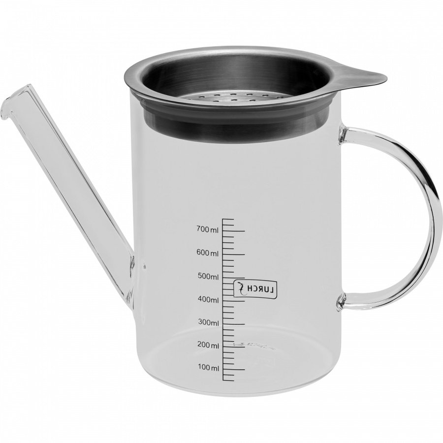 oddzielacz do tłuszczu, szkło borokrzemowe, 0,75 l, śred. 11 x 15,5 cm