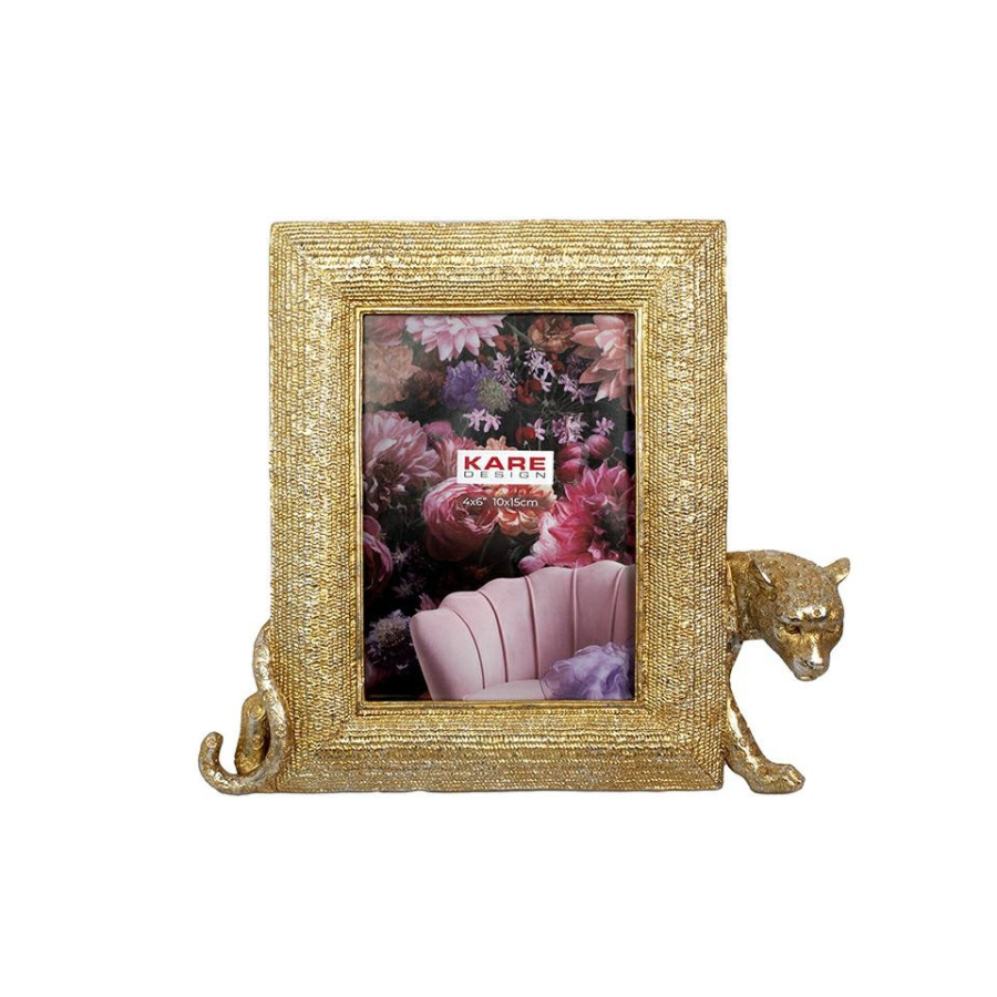 Kare ramka na zdjęcia leopard 10x15 cm