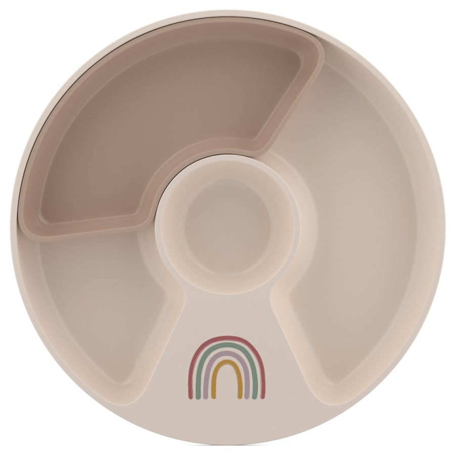 Talerzyk dziecięcy dzielony mio sunshine & rainbow 108002565245