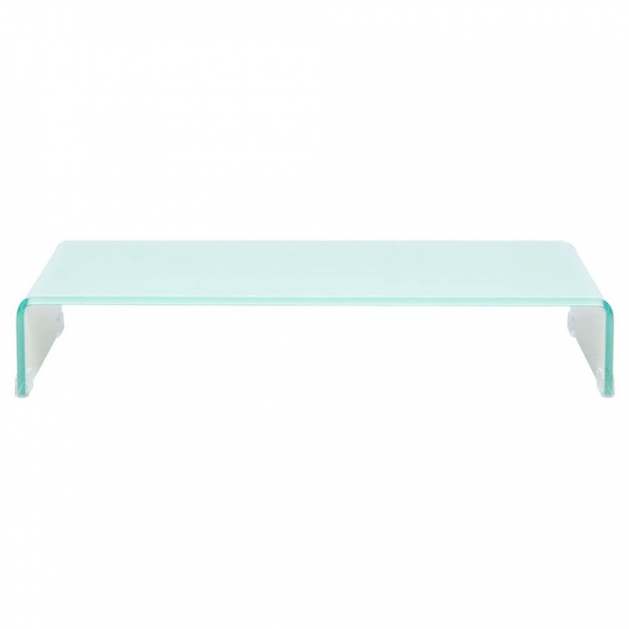 Podstawka pod monitor / telewizor szklana 70x30x13 cm